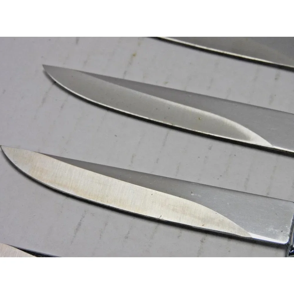 Vintage Carvel Hall Set of 6 Steak Knives with Storage Tray EJ183